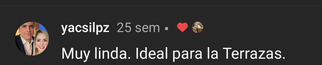 Testimonio de cliente en Instagram